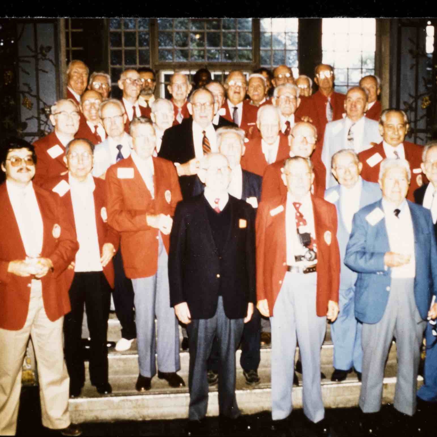  IT Class of 1922 60th Reunion photos, 1982 (below), courtesy MIT Museum and Lillian Li. 