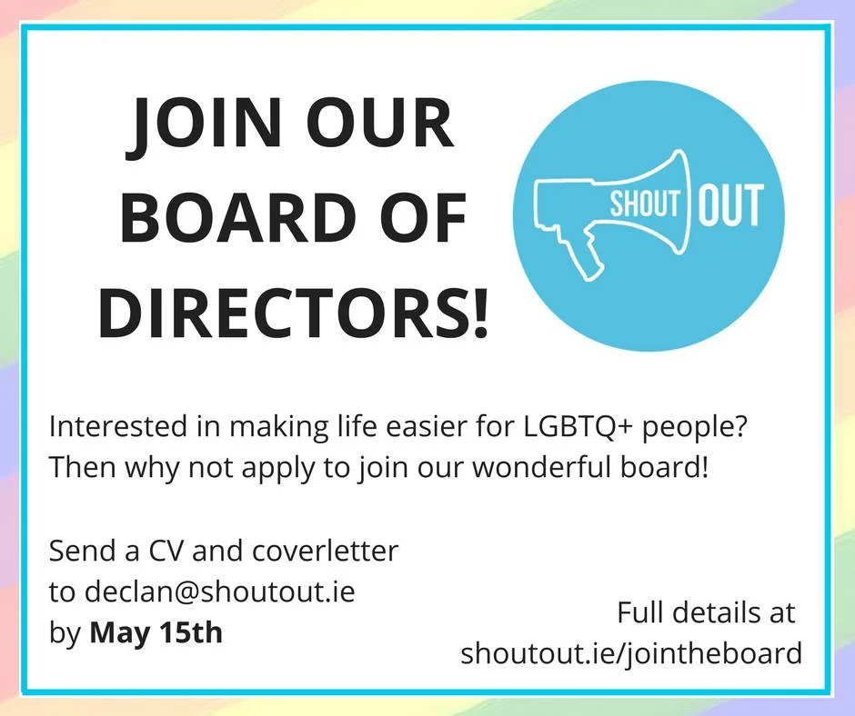 Join the ShoutOut Board of Directors!