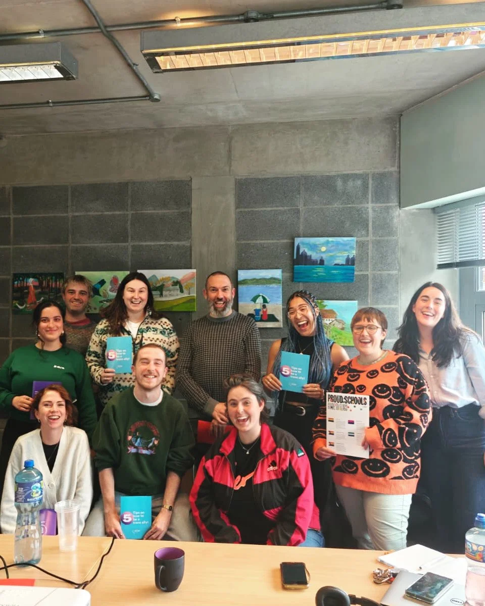 ✨ This week we had the joy of delivering a workshop on LGBTQI+ inclusion to the brilliant team at @soar_foundation , who are doing incredible work supporting young people in schools. 💜

We&rsquo;re so grateful for the chance to share space, learn to
