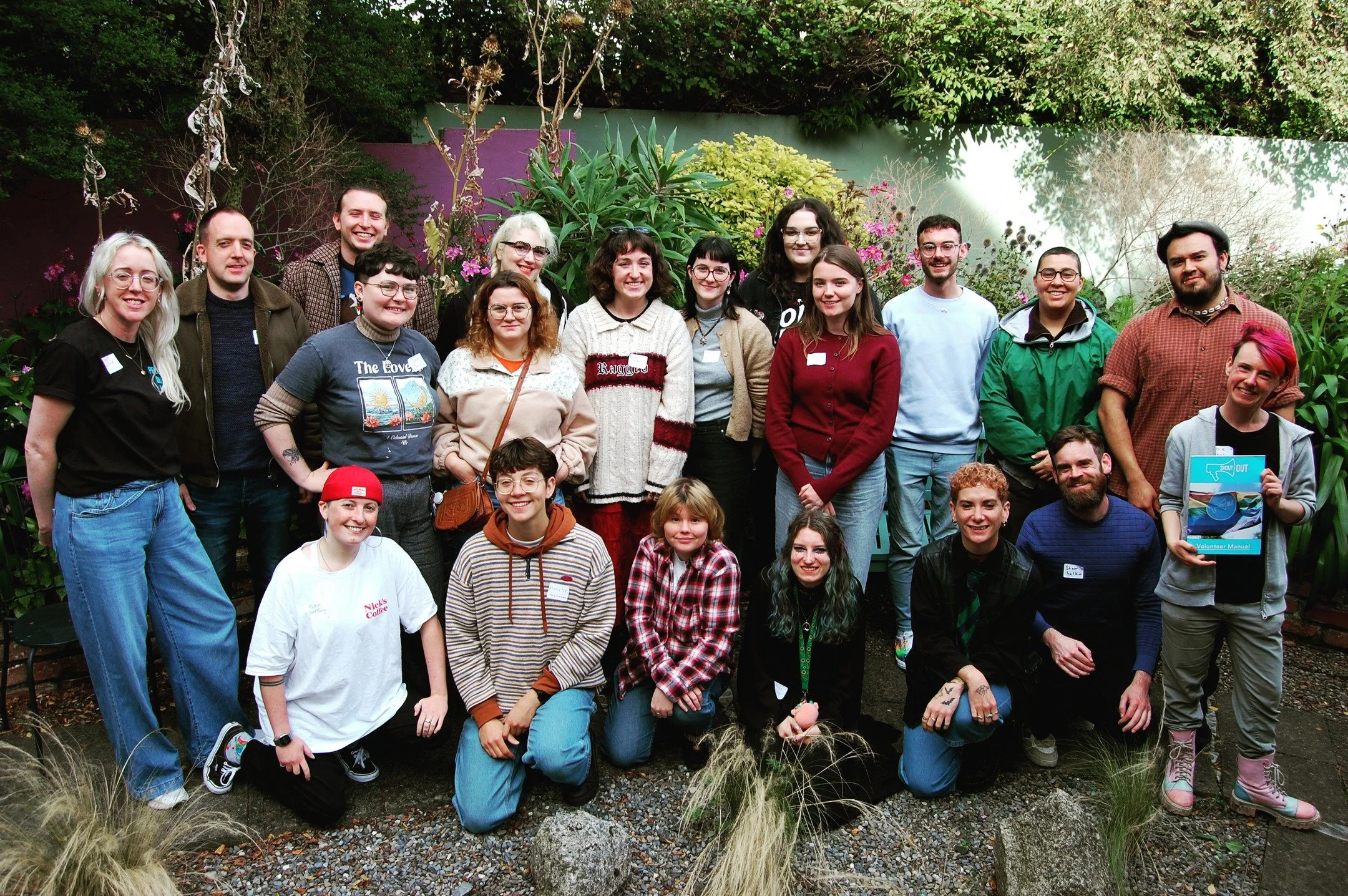 The new school year means a new round of #ShoutOut Volunteer Training! 🌈✨

Over the weekend, we gathered with an incredible group of people who&rsquo;ll soon be visiting schools across Ireland; helping us build an Ireland where everyone can fully an