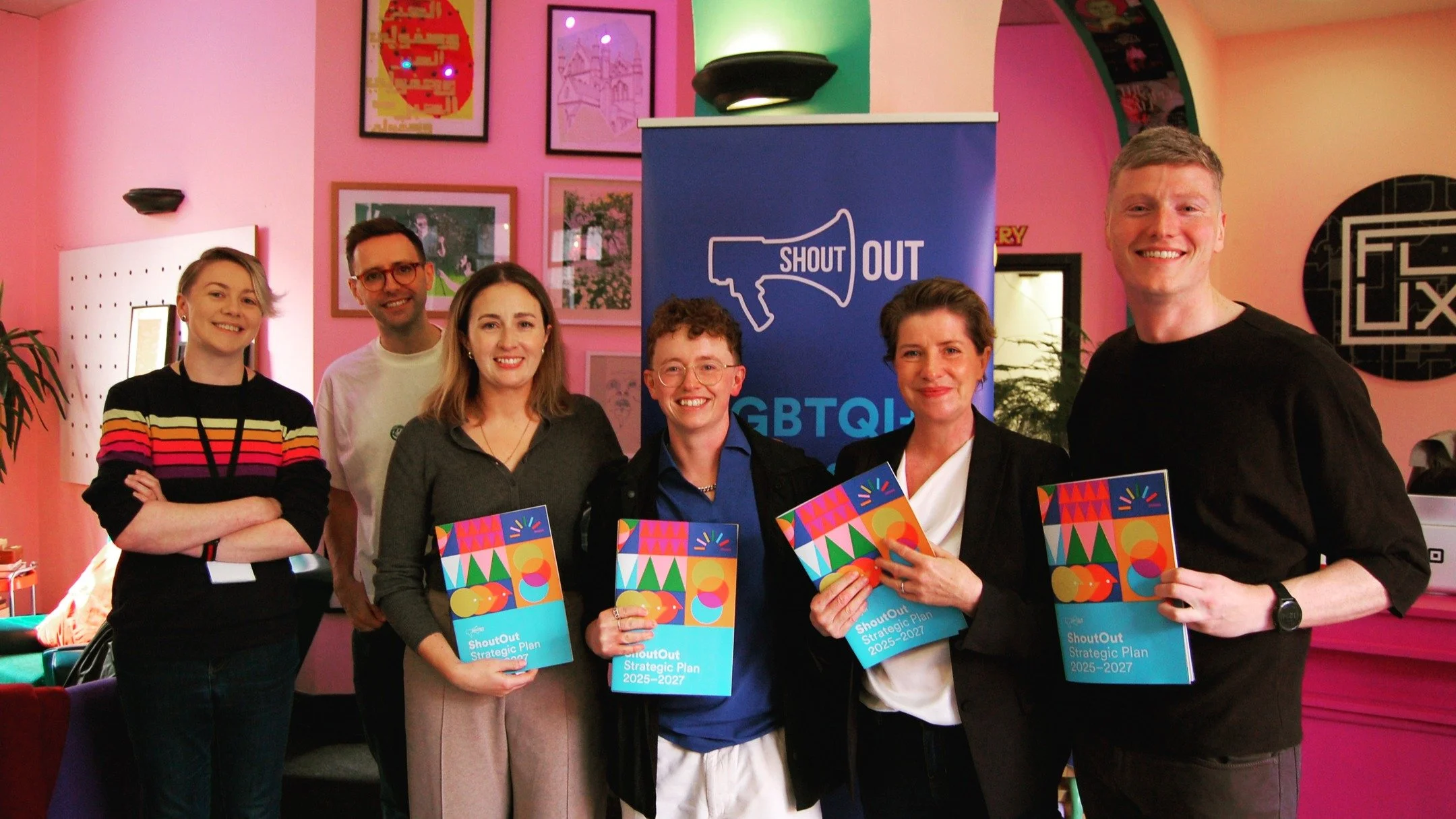This week we launched our first-ever Strategic Plan (2025&ndash;2027) 🎉🌈

We came together with friends, allies &amp; partners to celebrate how far we&rsquo;ve come; and to look ahead to the next chapter of inclusion, allyship &amp; pride. 💜✨

Hug