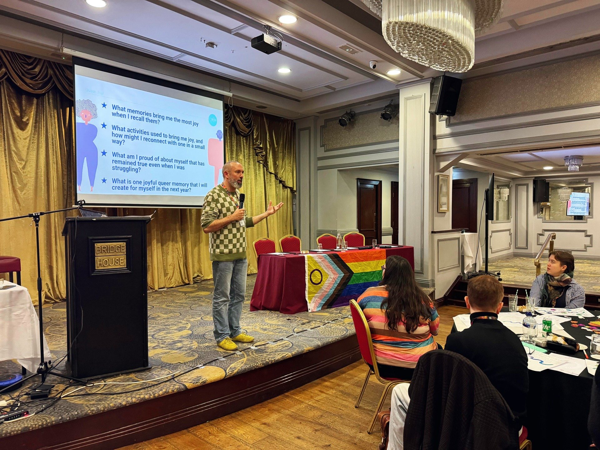 We spent some time this weekend exploring queer joy with the most inspiring bunch of people, all working to make Ireland safer, kinder and more inclusive for the LGBTQI+ community.

Our hearts are so full after hearing the moments that bring you joy 