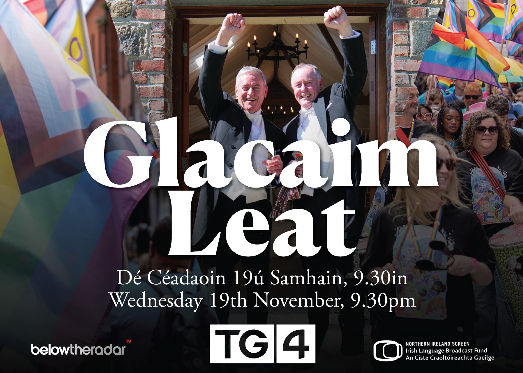 Glacaim Leat is an intimate and reflective Irish-language documentary marking a decade since Ireland made history in 2015, when it became the first country in the world to legalise same-sex marriage by public referendum. It will air TONIGHT, Wednesda