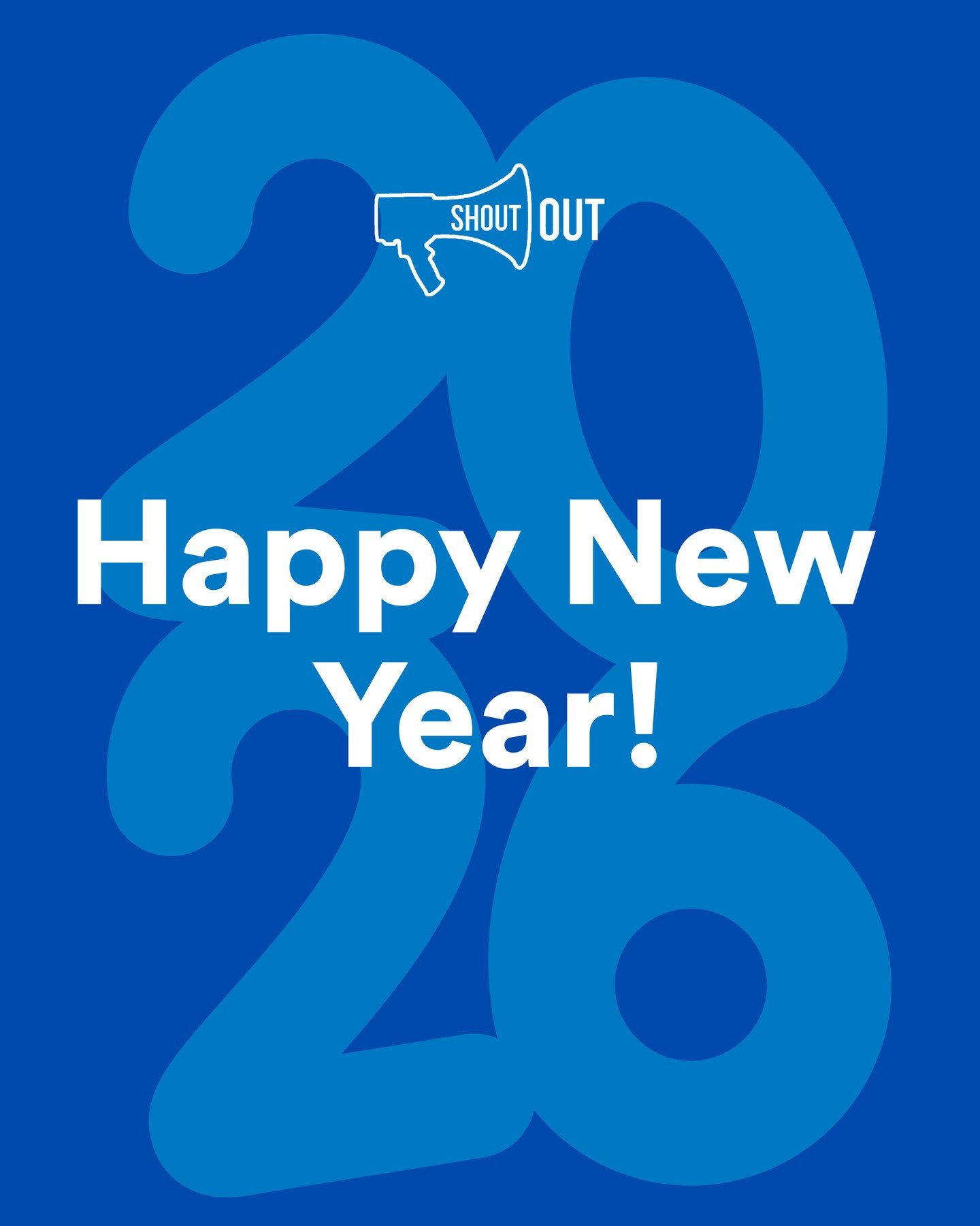 Happy New Year from all of us at ShoutOut!

Thank you for being part of the ShoutOut community, here&rsquo;s to what&rsquo;s next. 🌈✨