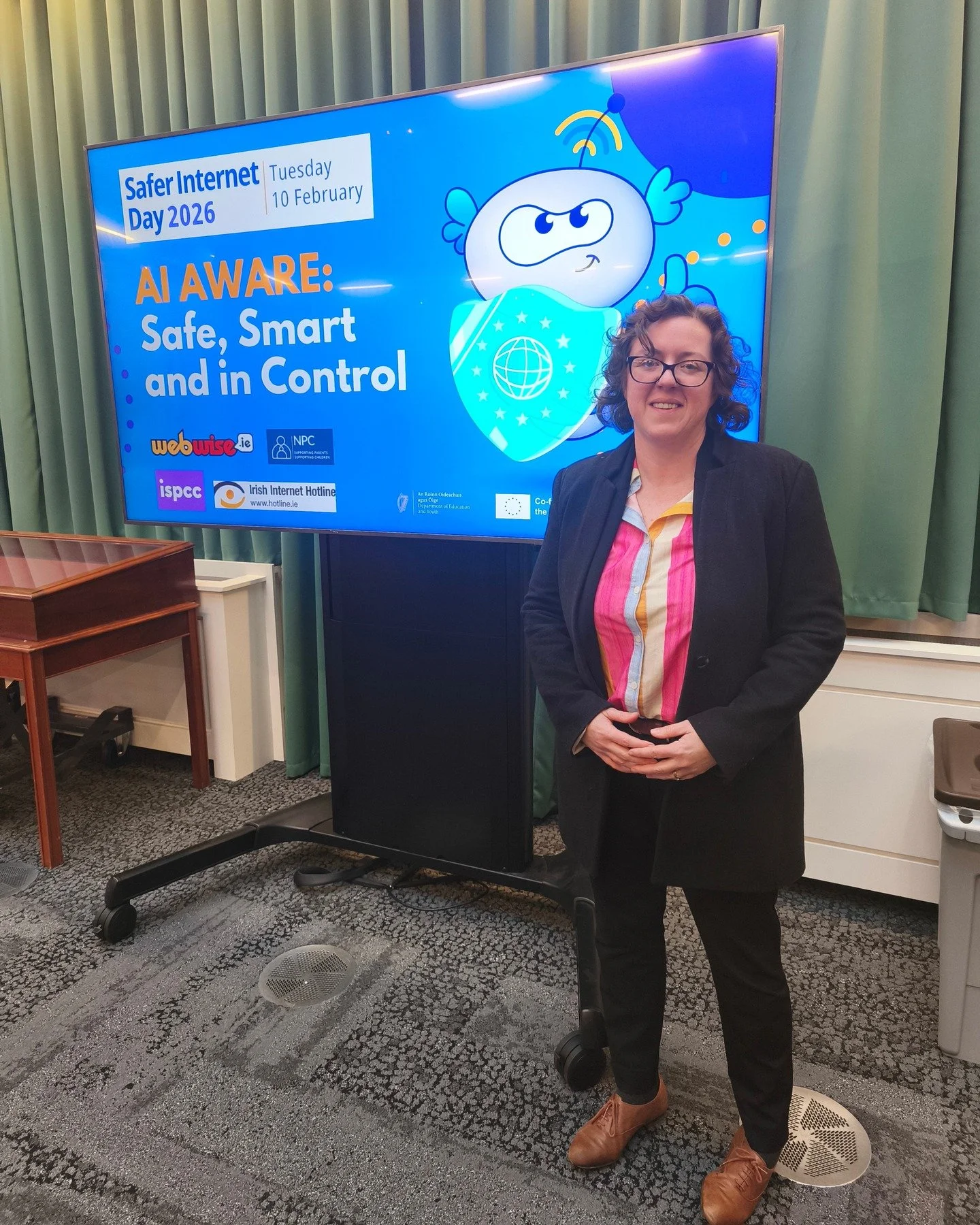 Today we attended AI Aware: Safe, Smart and in Control as part of #SaferInternetDay2026.

It was a valuable space to reflect on the opportunities and challenges of AI, and, most importantly, to listen to young people&rsquo;s perspectives on how gener