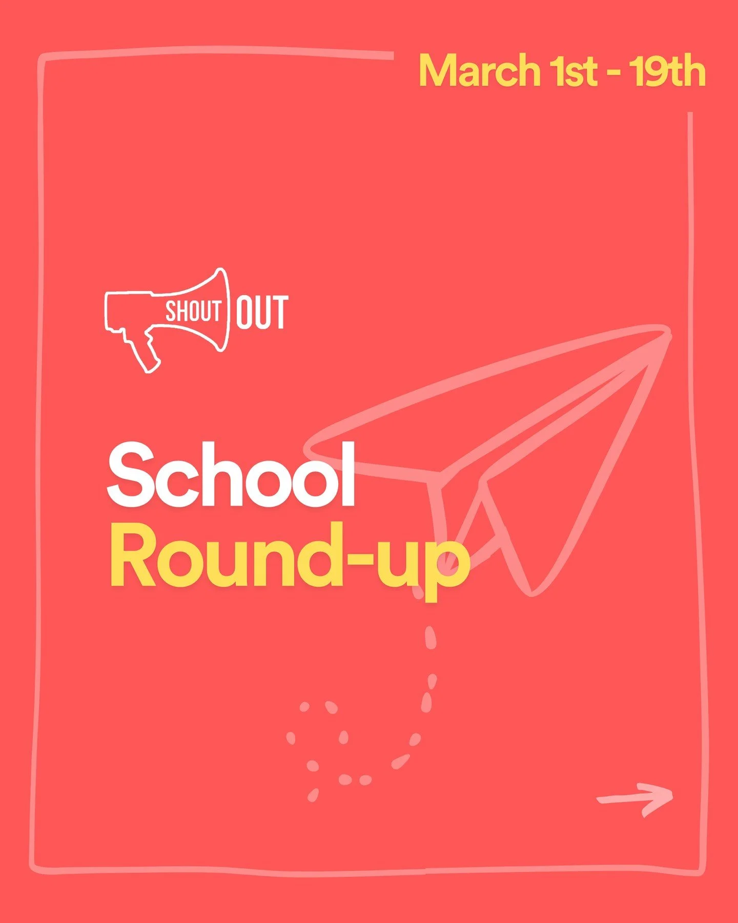 School Round-Up! 🎒

🌼 Spring is almost here! So far this month, we&rsquo;ve delivered 11 workshops across 4 counties, visited 4 schools, and connected with over 300 incredible students! 🌟🌈

A huge #shoutout to @deptcde, @rethinkireland, and our a