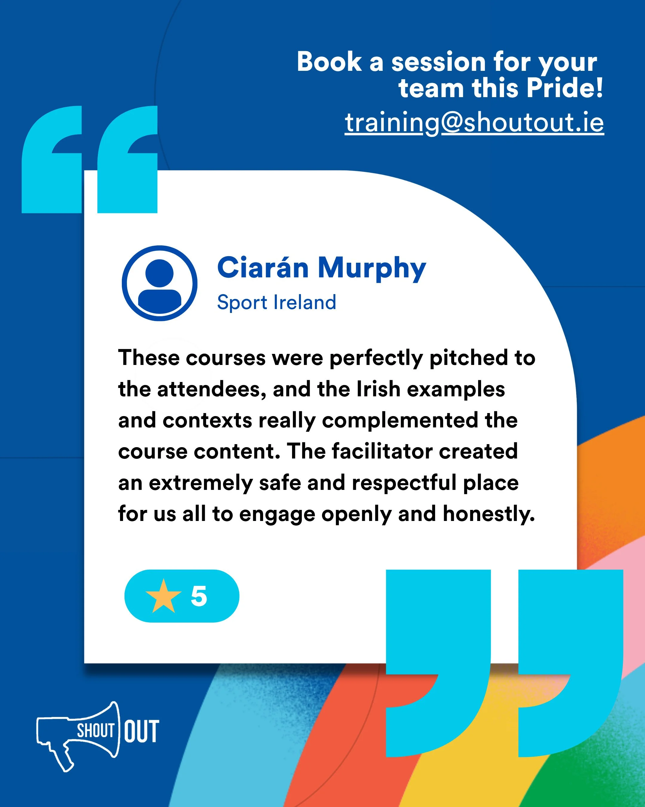 The best feedback we receive is hearing that people leave our workshops feeling more confident, informed, and open to meaningful conversations. 💙

This Pride, create space for conversations that have a lasting impact across your team and workplace c
