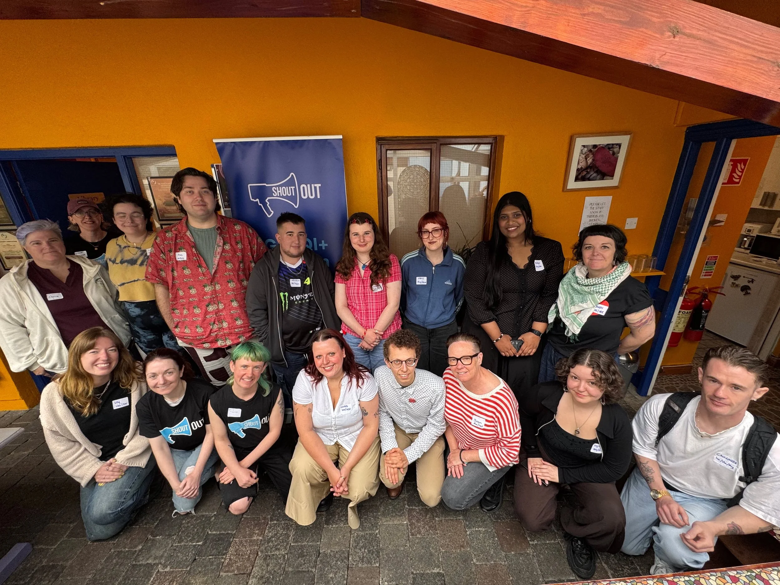 Last weekend we hosted a ShoutOut Volunteer Training in Dublin! 🌈

It was lovely to spend the day with such an inspiring group of people who are bringing their passion for LGBTQI+ inclusion.

A huge thank you to everyone who joined us! 💜 This new g