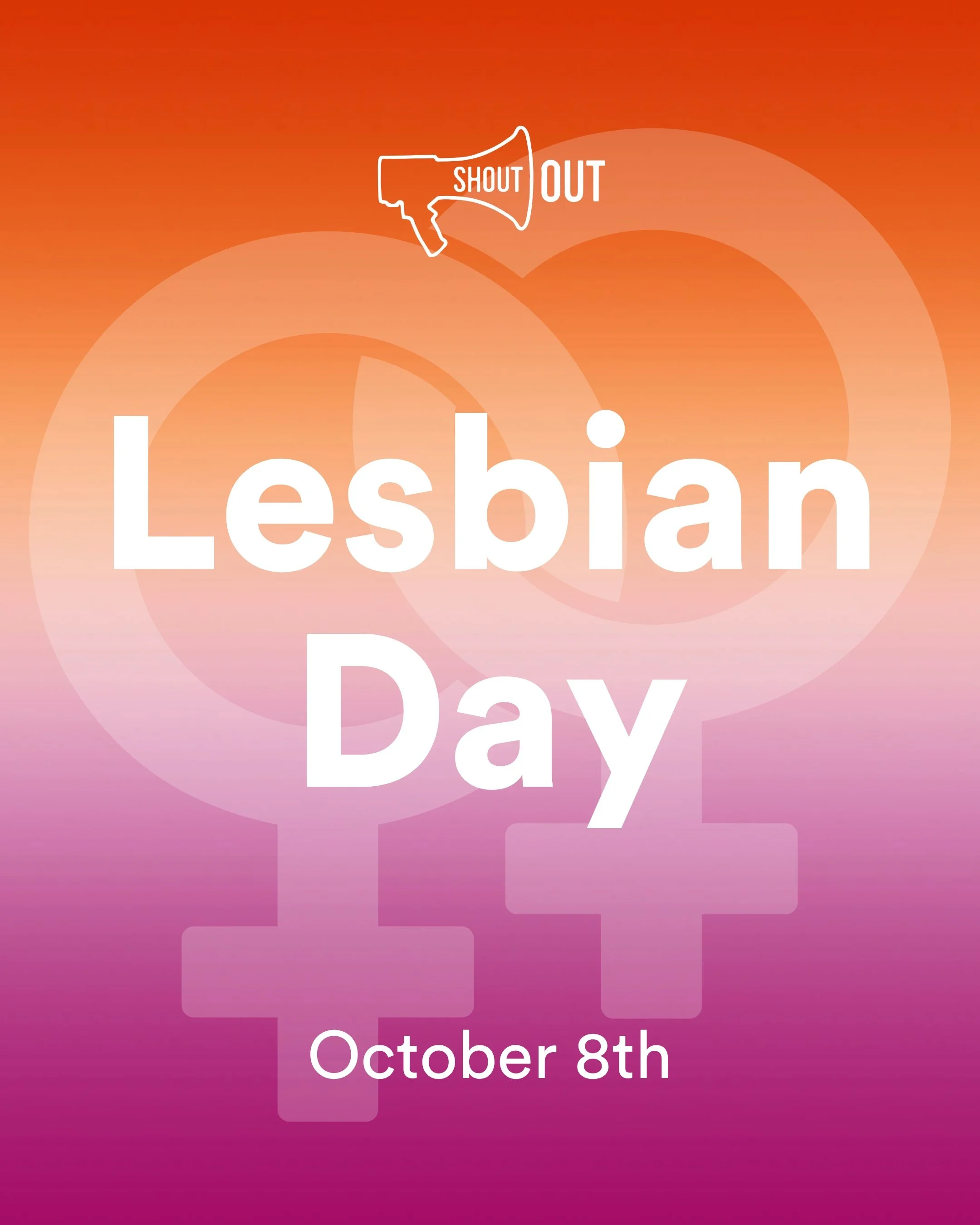 Today we celebrate lesbians, their stories, communities and contributions! 🧡🤍🩷

International #LesbianDay is a reminder of the importance of representation, visibility and creating spaces where everyone can be fully and proudly themselves!