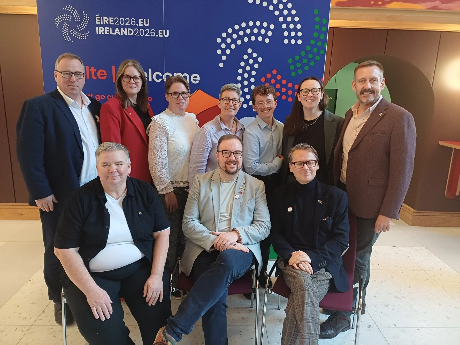 This week, our CEO, Ruadh&aacute;n &Oacute; Cr&iacute;od&aacute;in, moderated a panel on supporting LGBTQ+ youth and families in the digital era at the EU High-Level Conference on Non-Discrimination, hosted by Ireland&rsquo;s Presidency of the @eucou