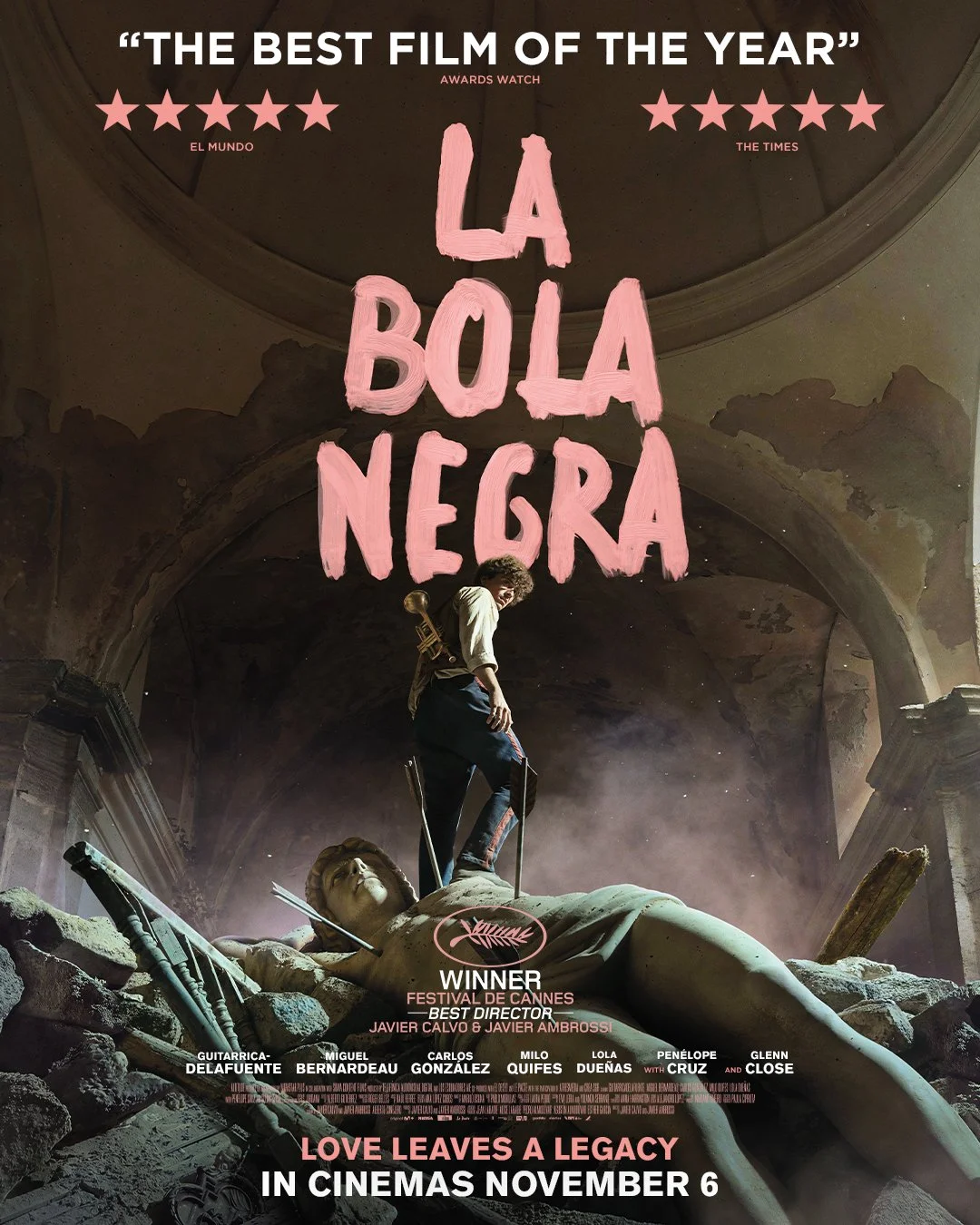 🎬 🖤 GIVEAWAY TIME! WIN A PAIR OF TICKETS TO LA BOLA NEGRA!

We&rsquo;ve teamed up to give one lucky winner the chance to catch @labolanegrafilm at the @irishfilminstitute in Dublin! 🏳️&zwj;🌈✨

Spanning three generations, this powerful film explor