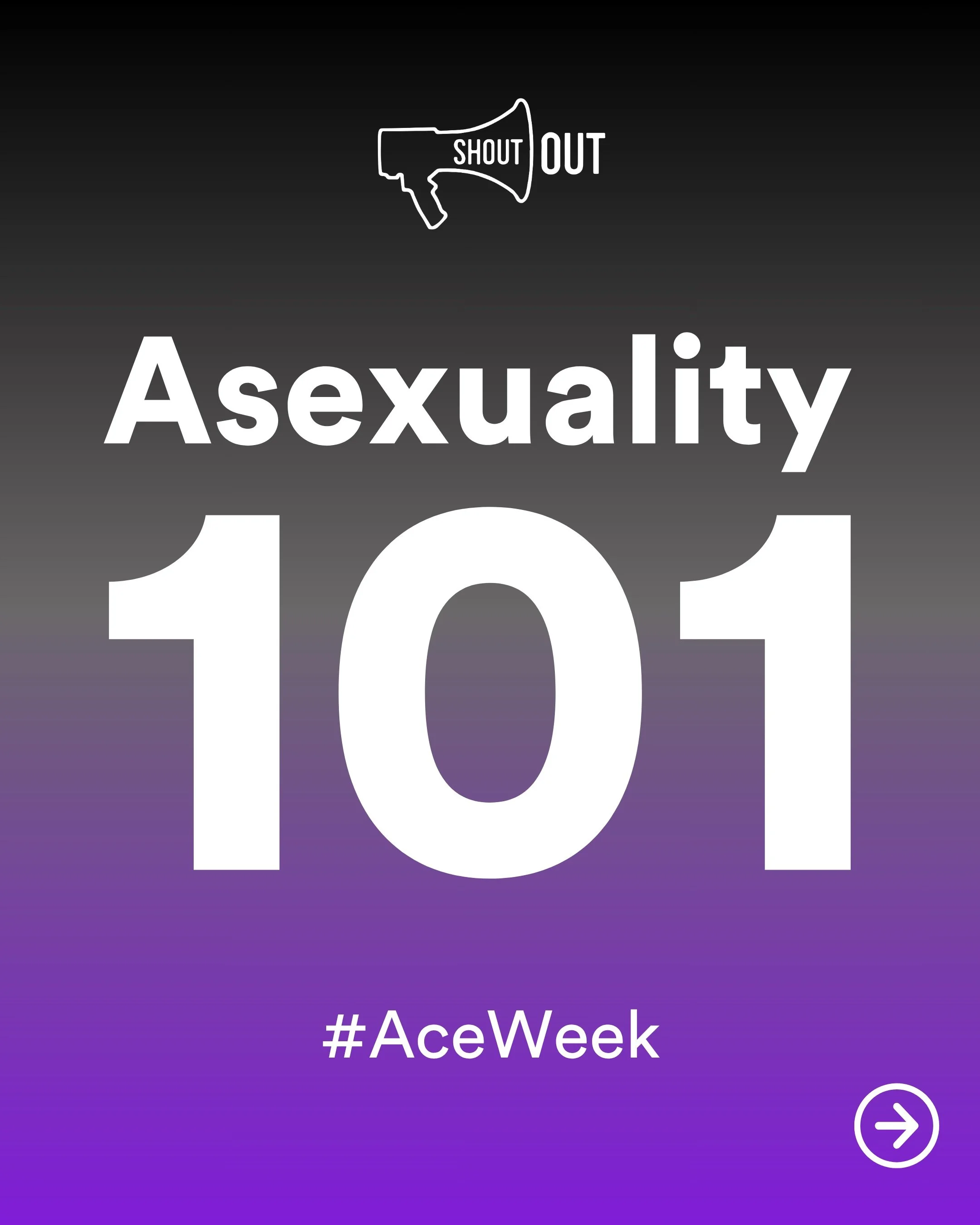 This #AceWeek, we're taking the time to look at the different ways people experience attraction, the ace spectrum and common misconceptions about it.

Swipe through our 101 to learn more!

Today, and everyday, help us make ace identities more visible