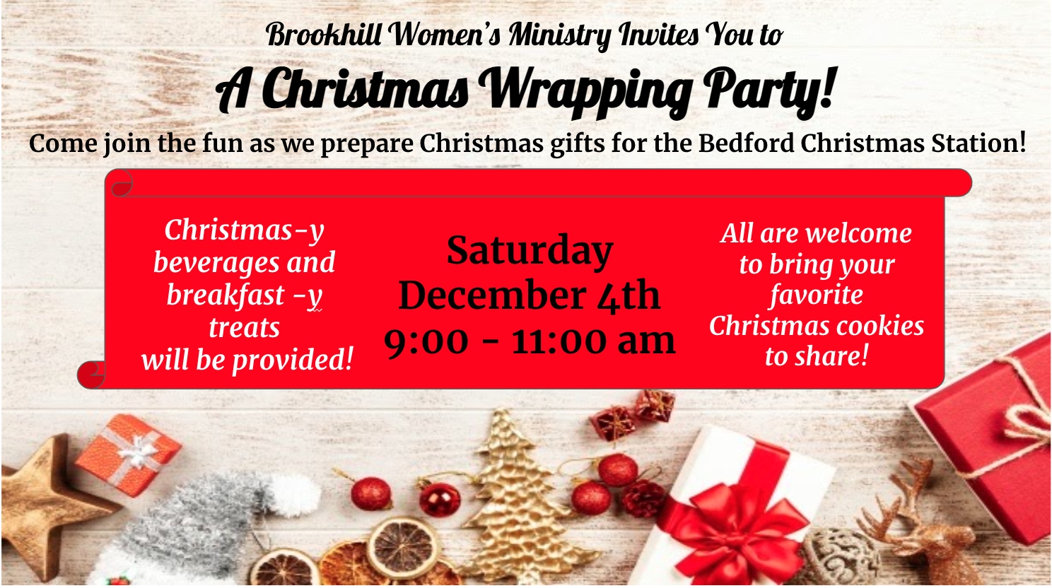 Women's Gift Wrapping