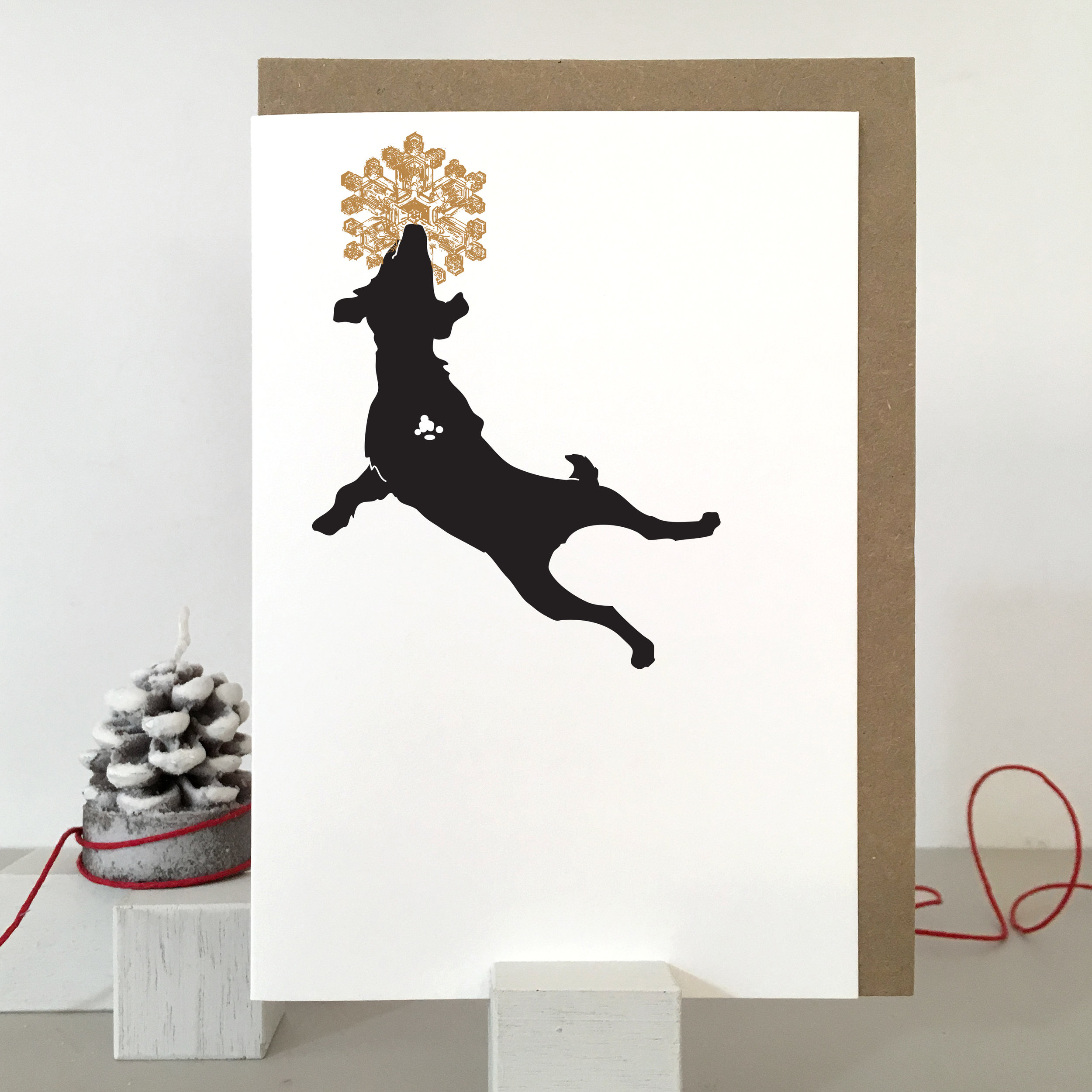 Dog Christmas Card: SB02_jack russell