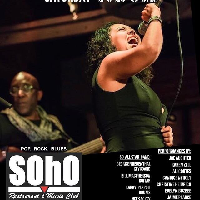 Soho 2/8/20 6pm.  See you then! @sohosb #sohosb #sbmusicscene #sbmusic