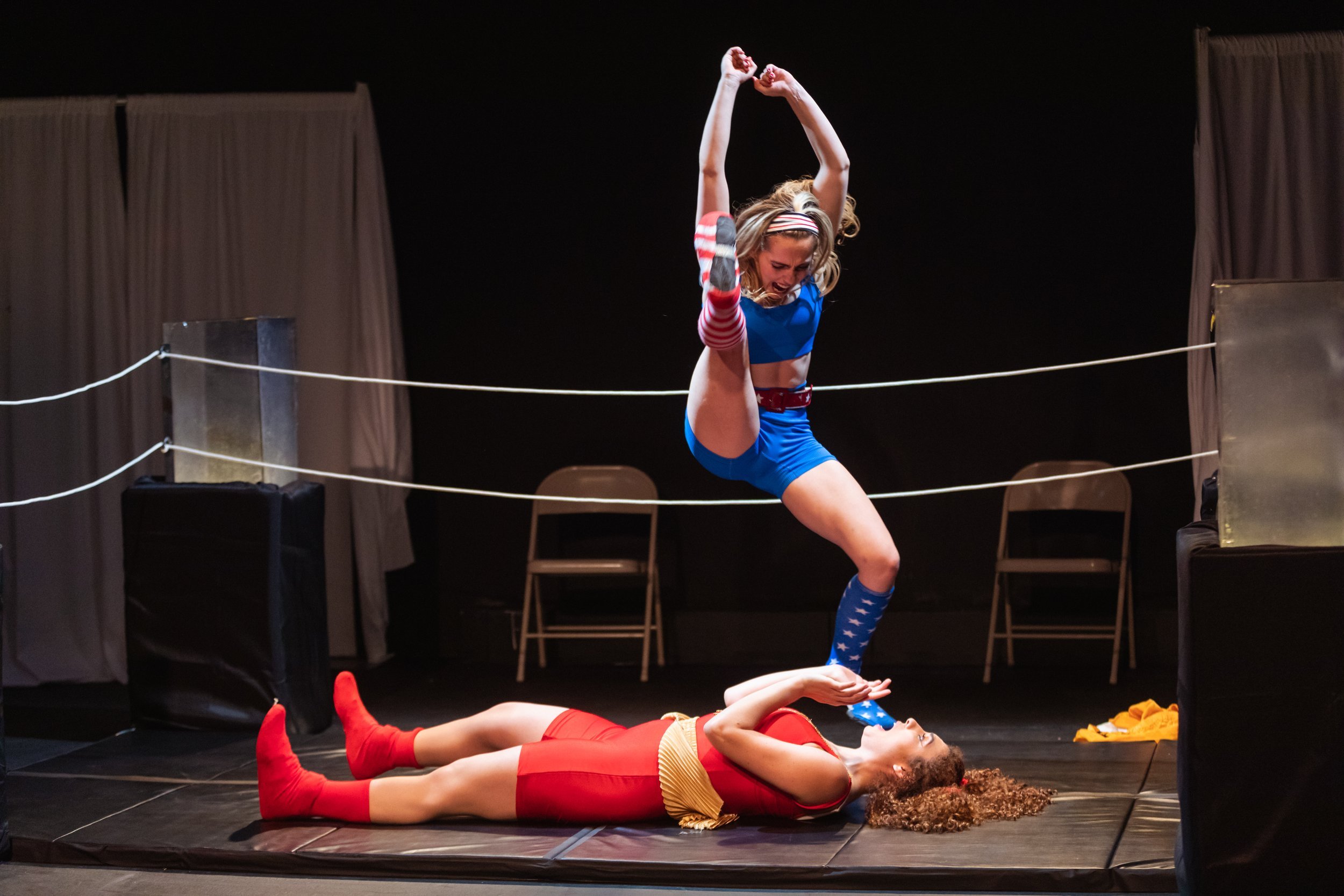   Maya Musial &amp; Kayla Zanakis in the 2022 Workshop Production (Photo by Danny Bristoll)  