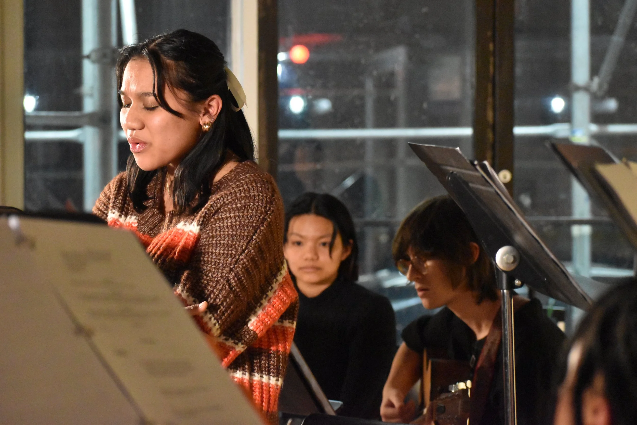   Marielle Utayde in the 2024 NYU Workshop (Photo by Francesca DiMiceli)  