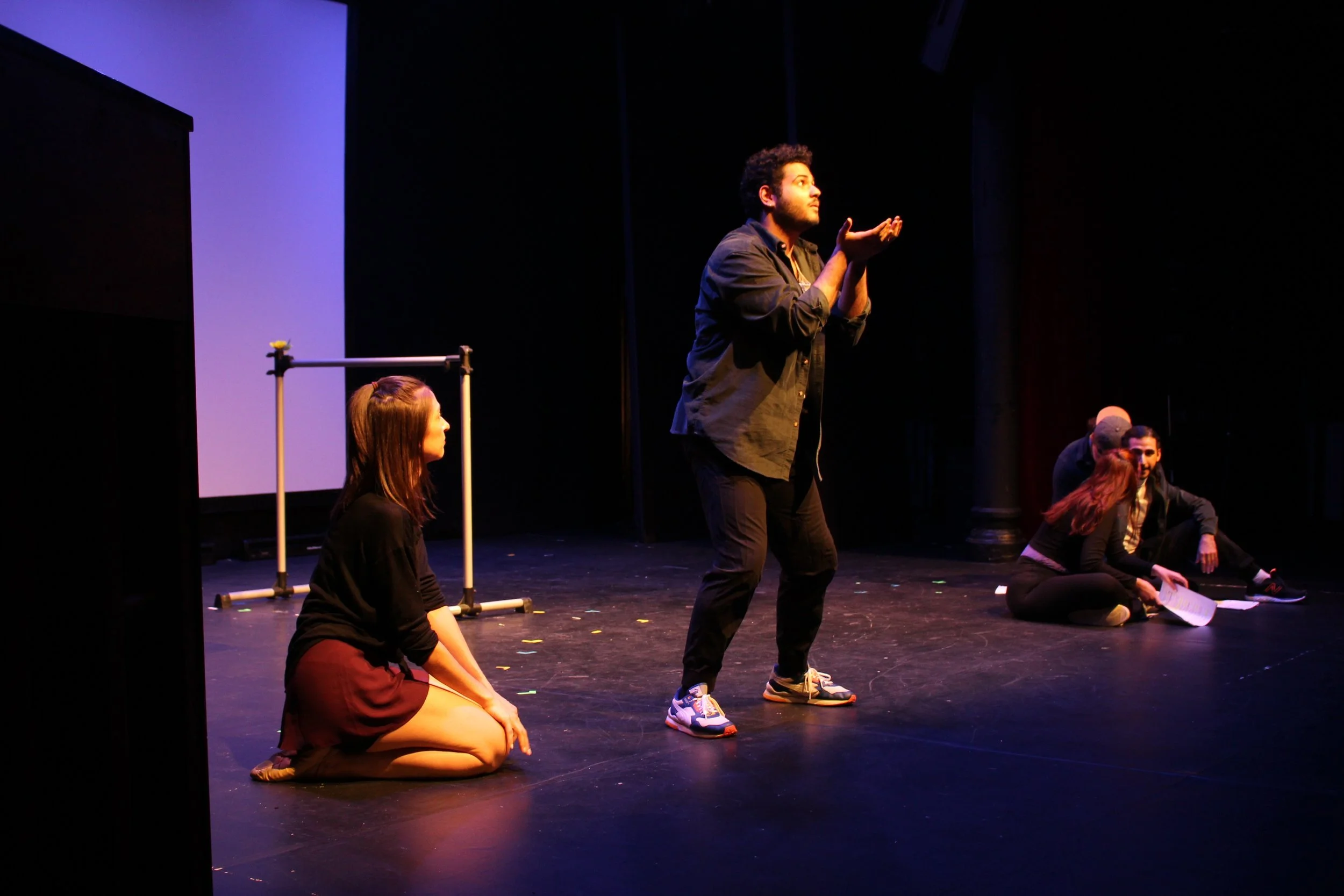 Eros Alen, Emilia Ibarra, Michael Schimmele, Kathy VanDereedt, and Ryan Reyes (Photo by Miranda Holliday)