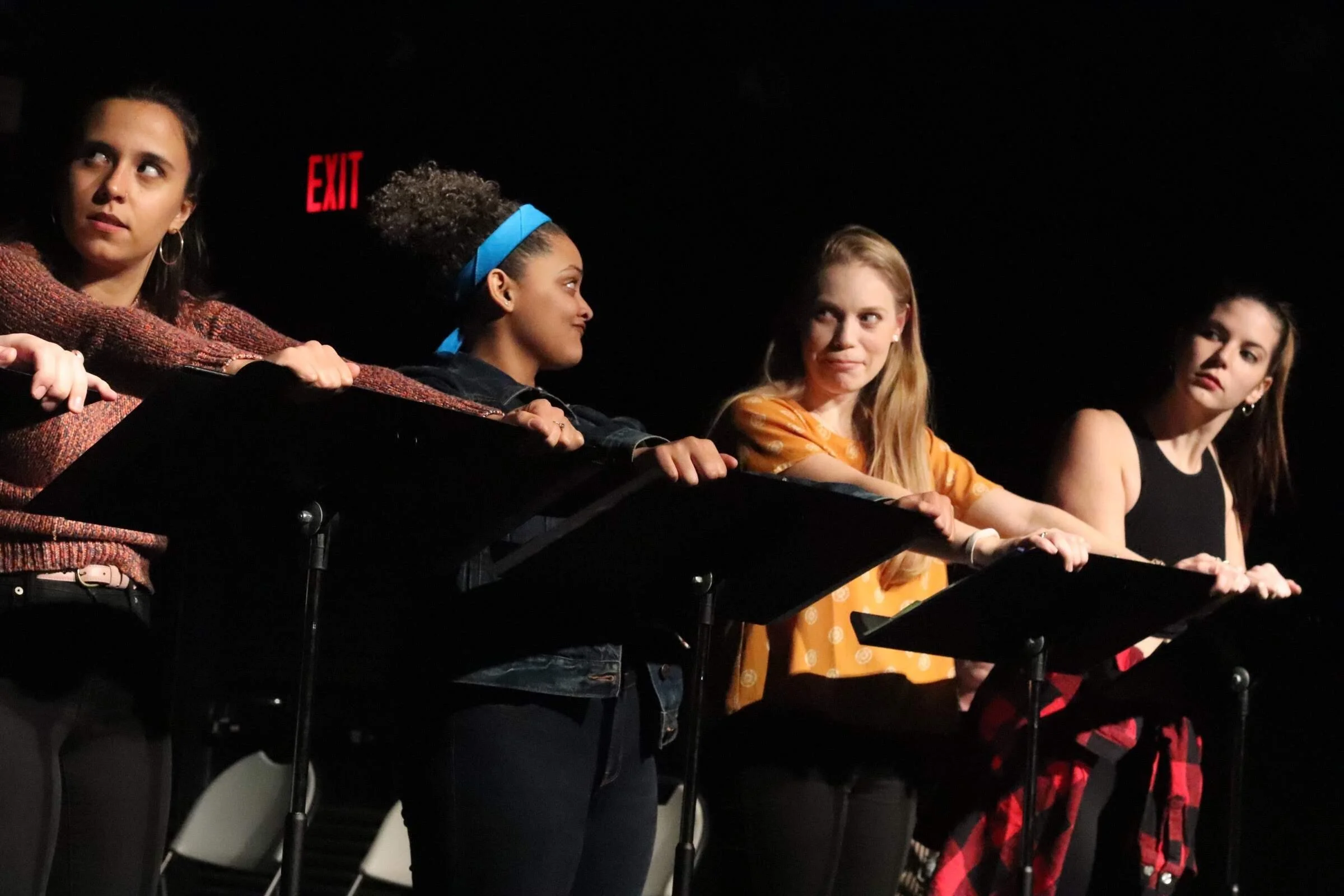   Nina Roy, Alizae Powell, Kate Berg, &amp; EmJ Nelson (Photo by Marth Brown)  