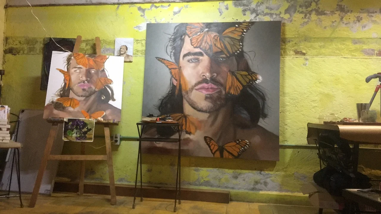 Jesus de las Mariposas, part of Jean Pierre Renucci. Puerto Vallarta, Mexico , 2017.