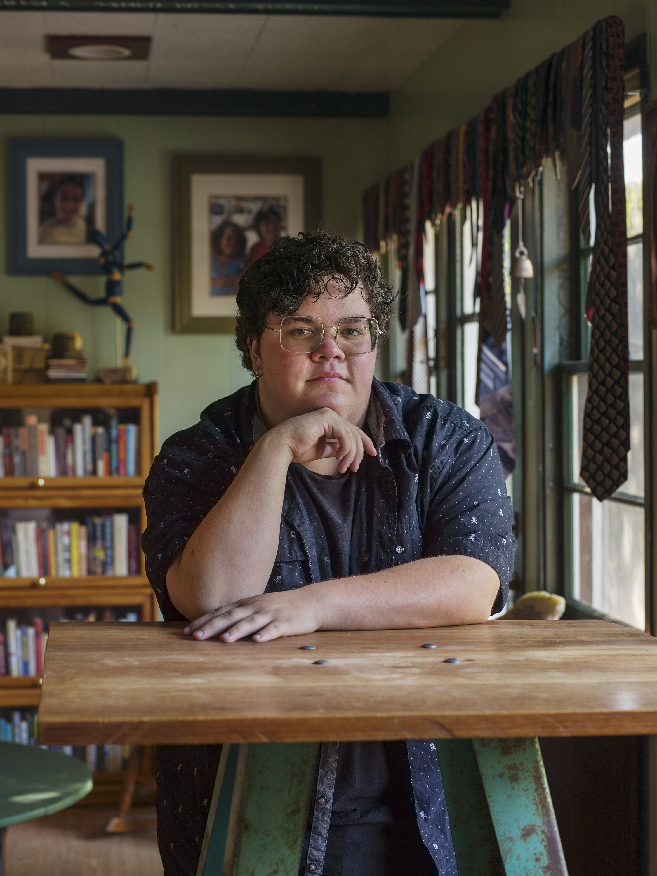  Gavin Grimm, activist and plaintiff in Grimm v. Gloucester County School Board, for the  ACLU Magazine , 2019. 