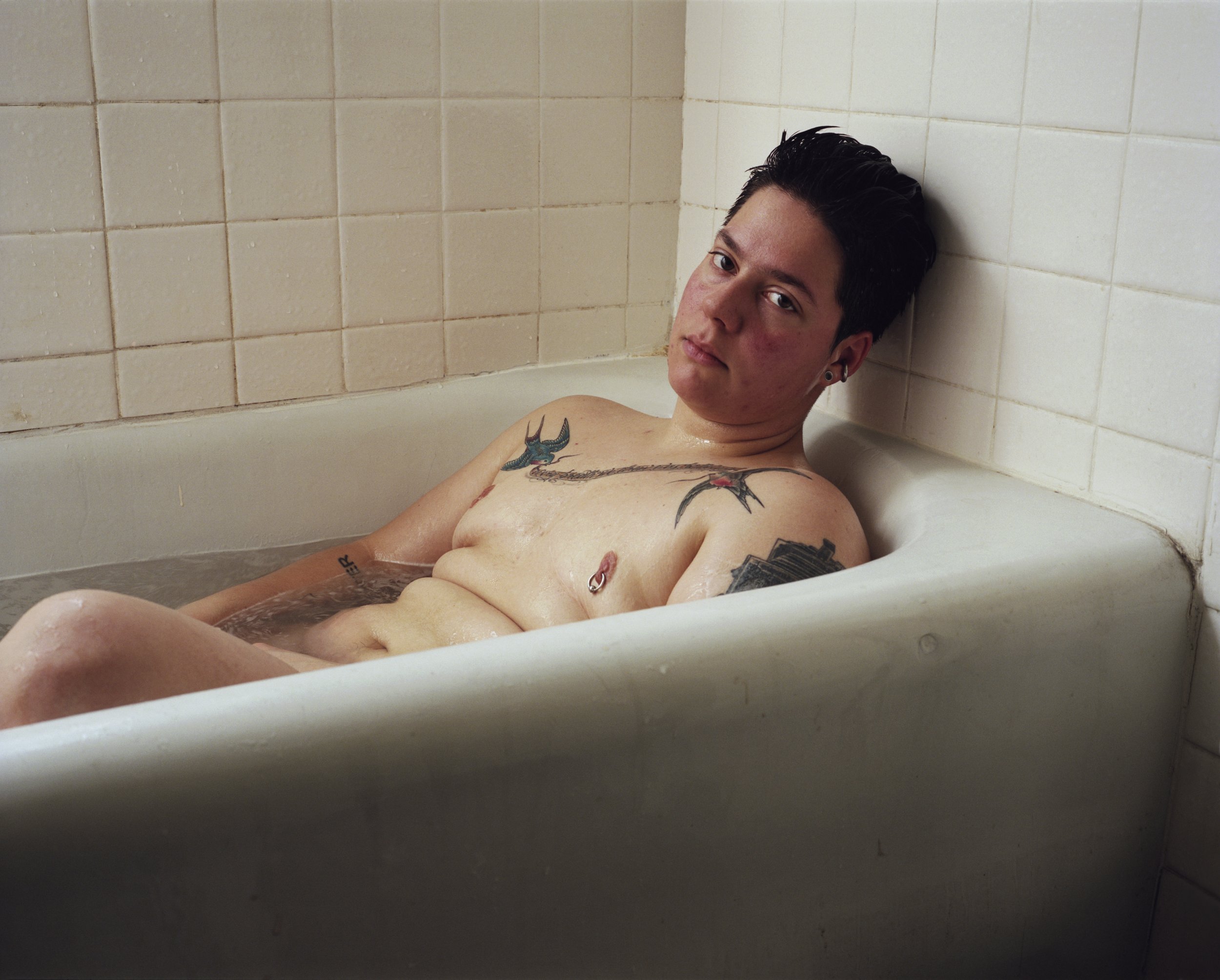  Self-portrait (bath), 2012 