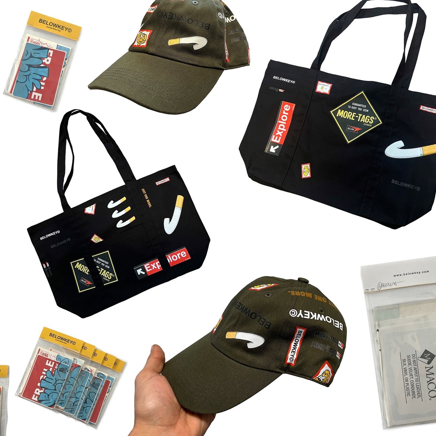 New Online Drop 🛜
Happening at Noon EST Today.

New Stickers Packs
New 6 Panel Cap
New Tote Bag
+ more