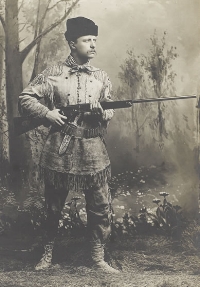 Theodore Roosevelt during his Dakota years. 