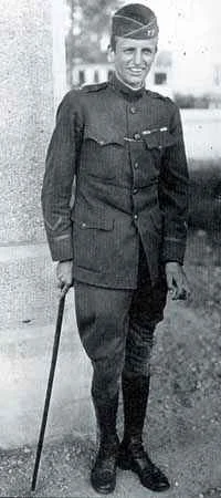 Archie Roosevelt recovering from WWI wound.