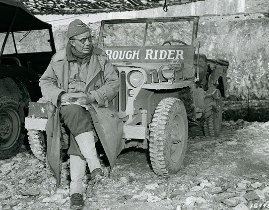 Ted, Jr. after the landing at Normandy. 