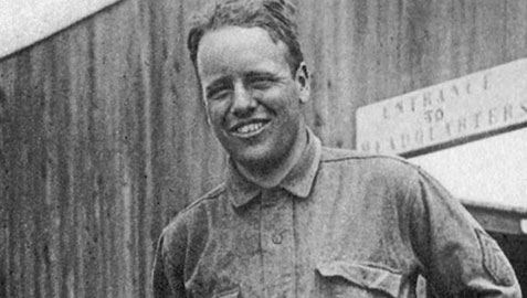 Quentin during his time as a WWI pilot. 