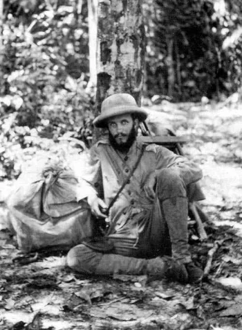 Kermit, pictured on the Amazon expedition that almost cost Theodore his life. 