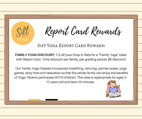 Family Yoga Classes are offered a few times a month - Click here to see class schedule!