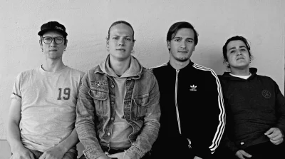 Foto: Tirades (f.v: Mathias Simonsen, Remi Arefjord, Markus Den Ouden og Esteban Munoz)
