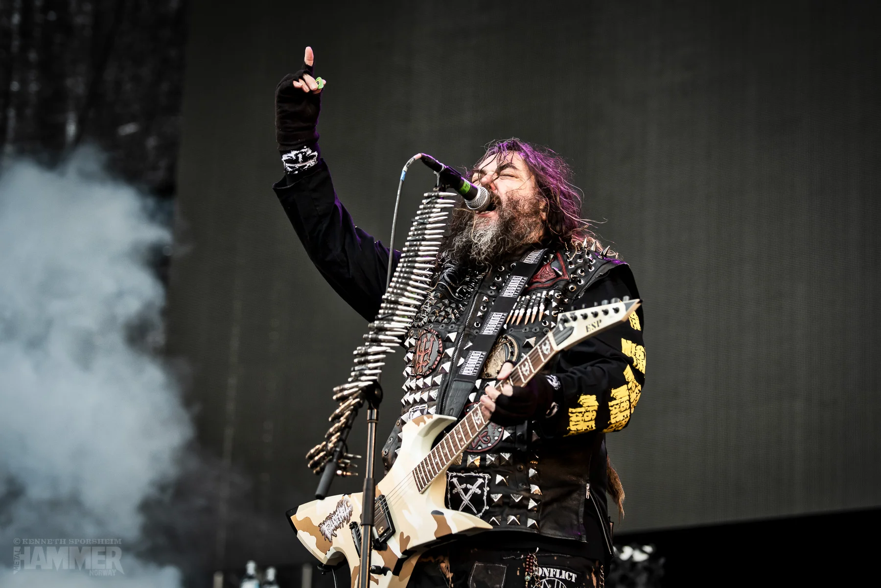 Max Cavalera og Soulfly på Tons of Rock (Foto: Kenneth Sporsheim)