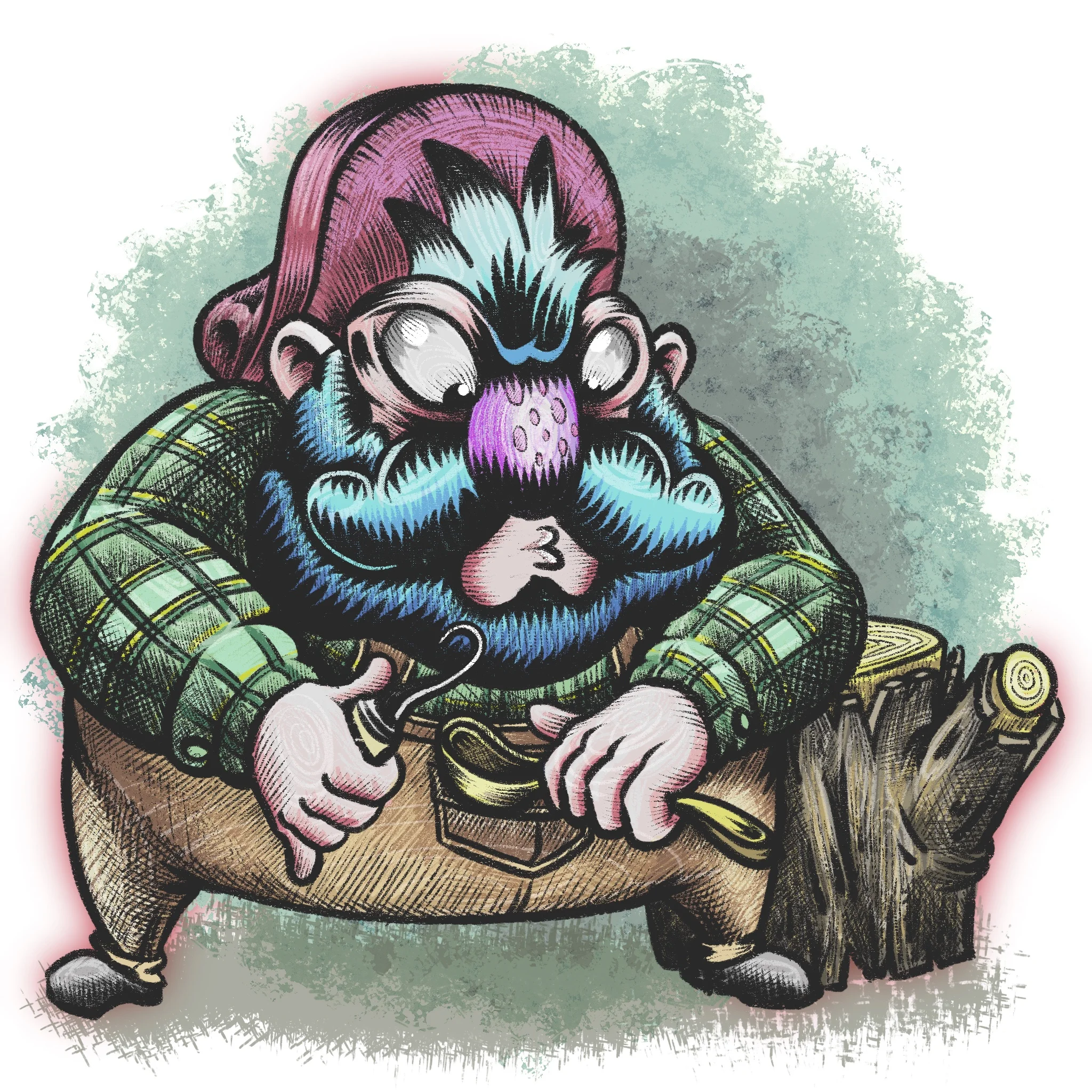 Spoon Carver. Digital.