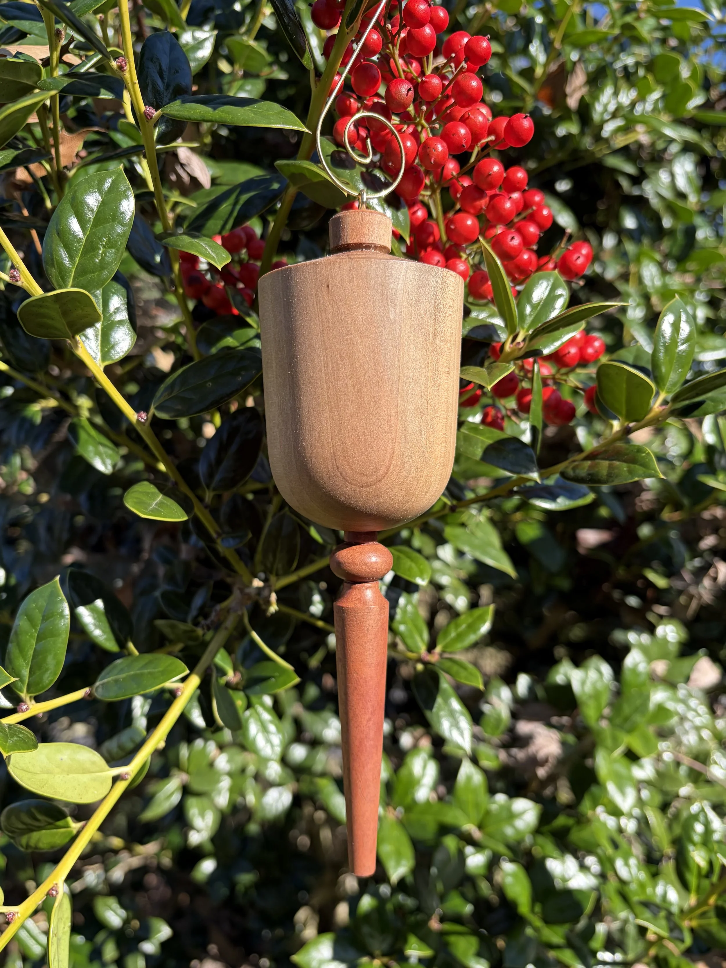 Turned Christmas Ornament