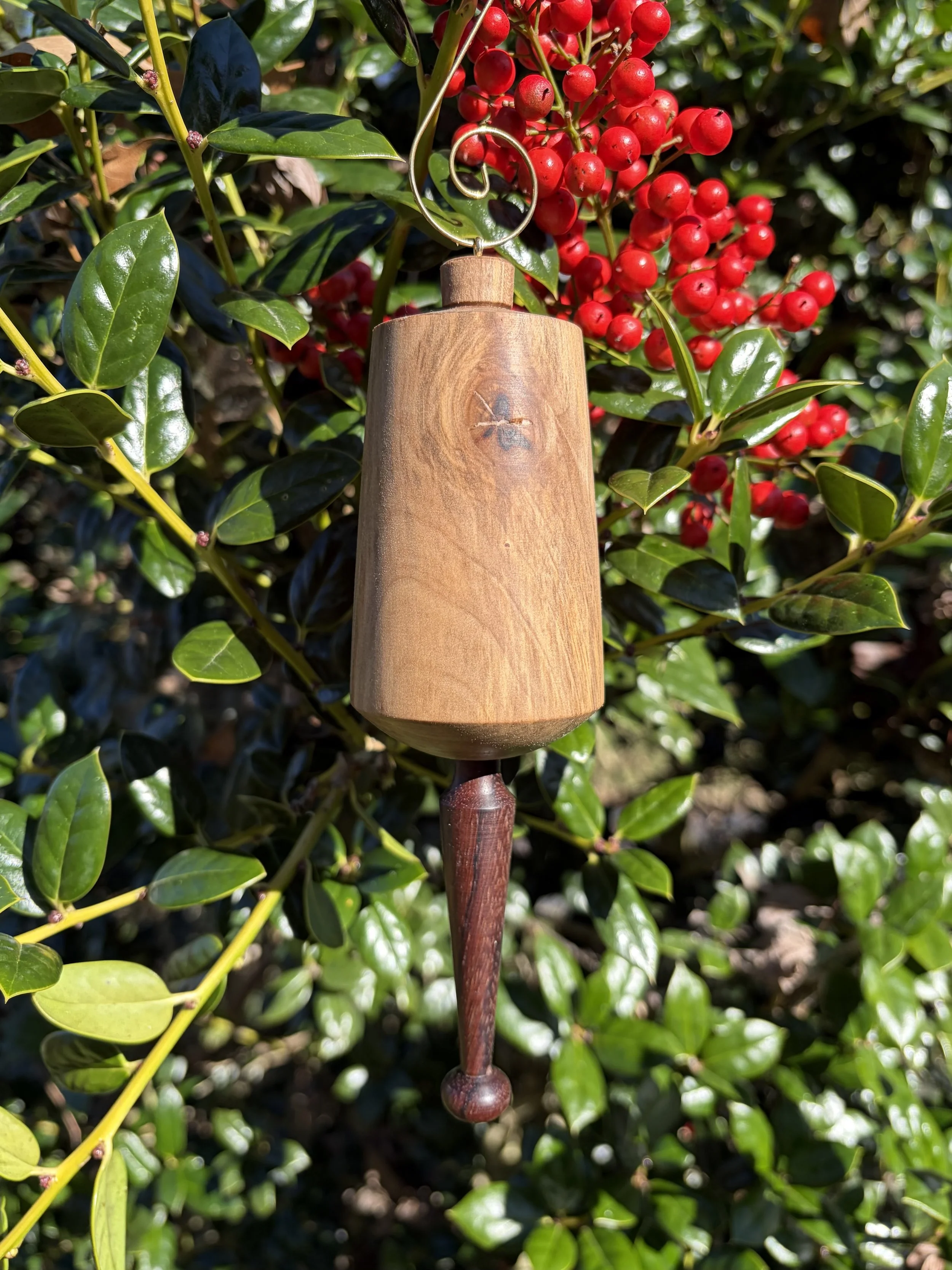Turned Christmas Ornament