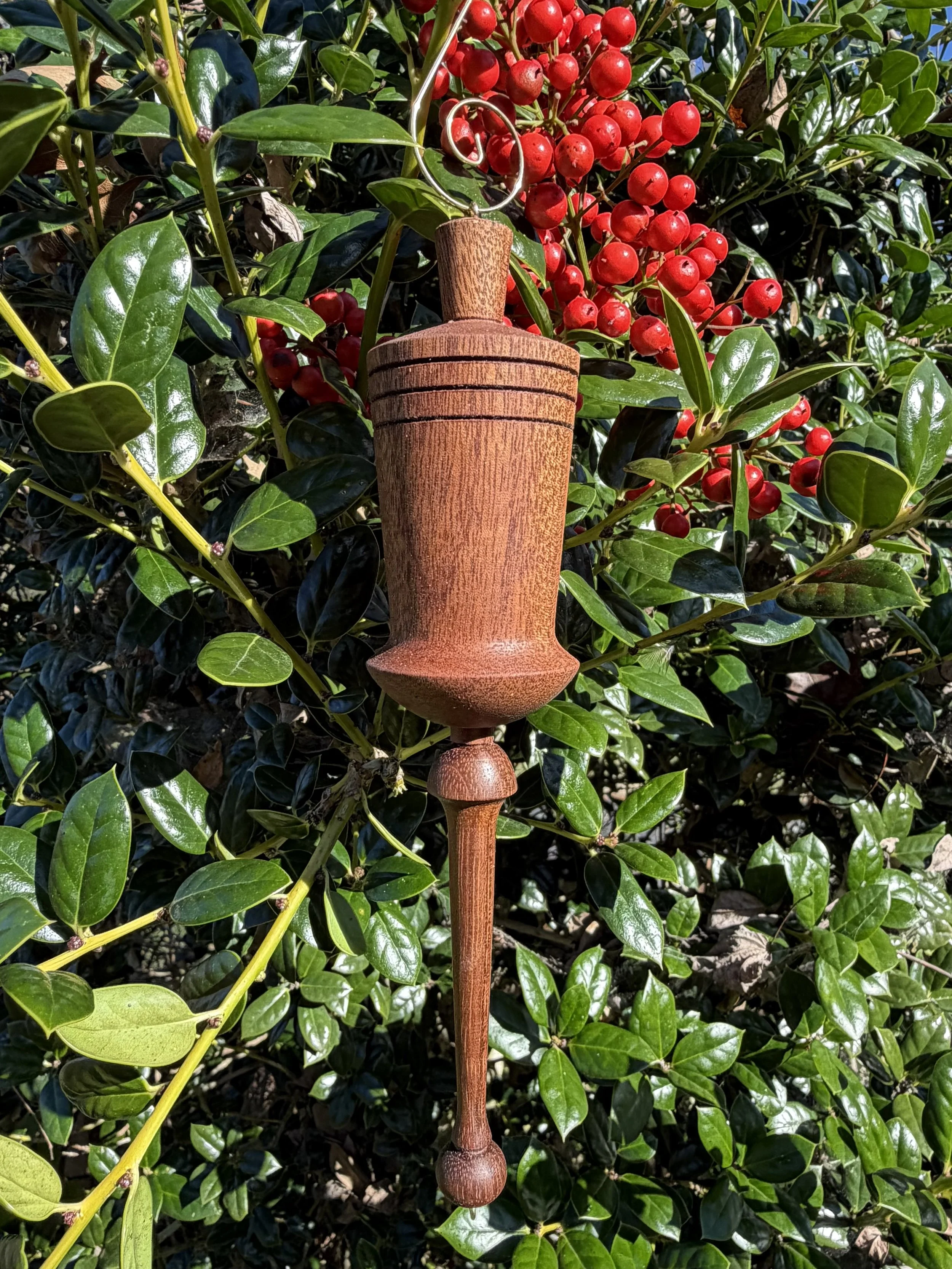 Turned Christmas Ornament