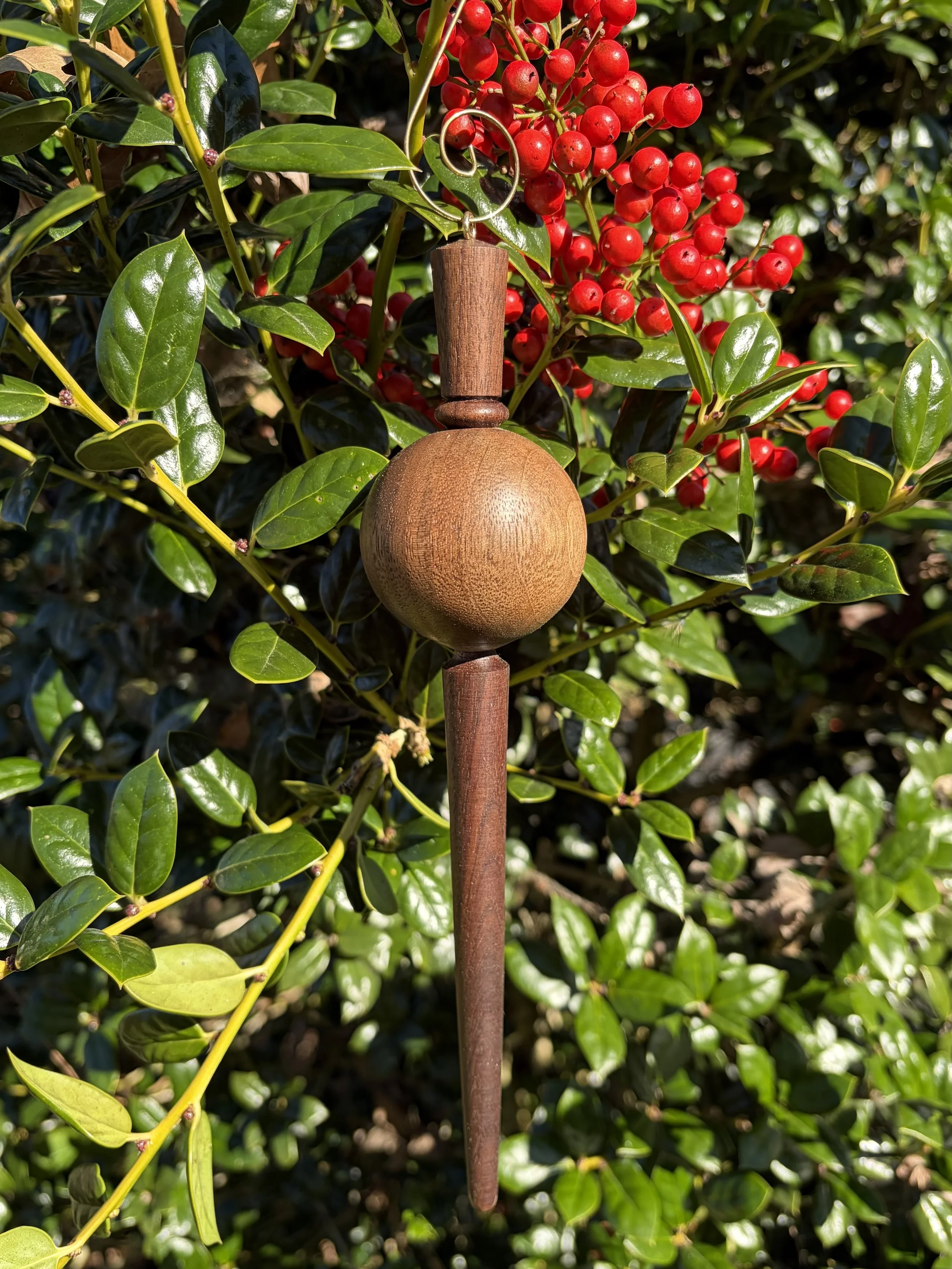 Turned Christmas Ornament