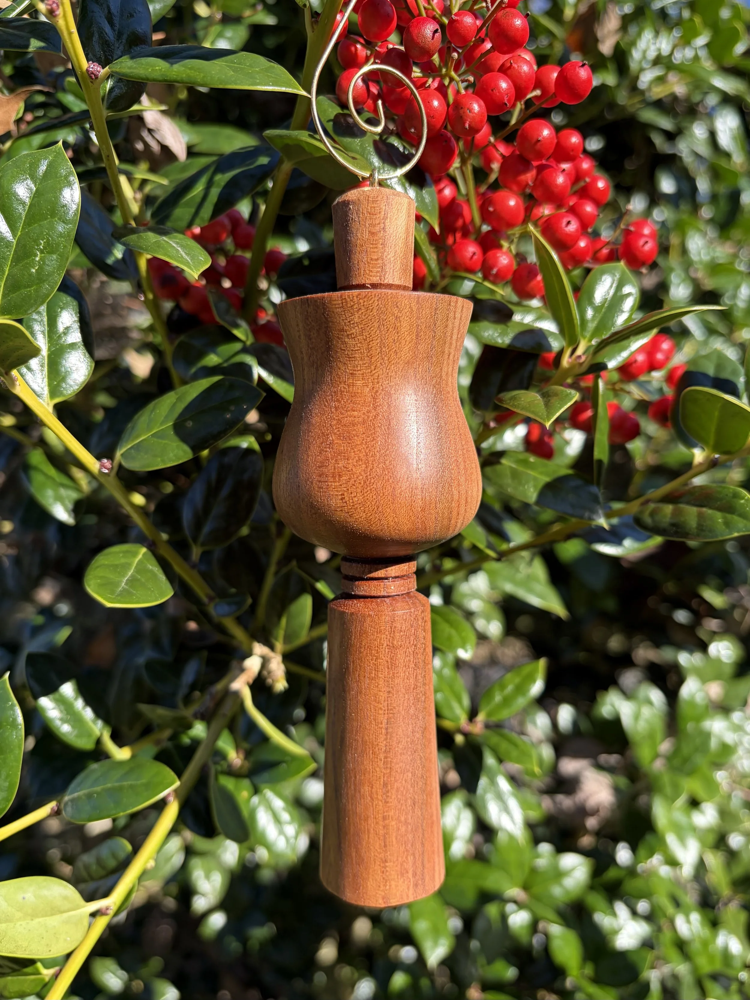 Turned Christmas Ornament