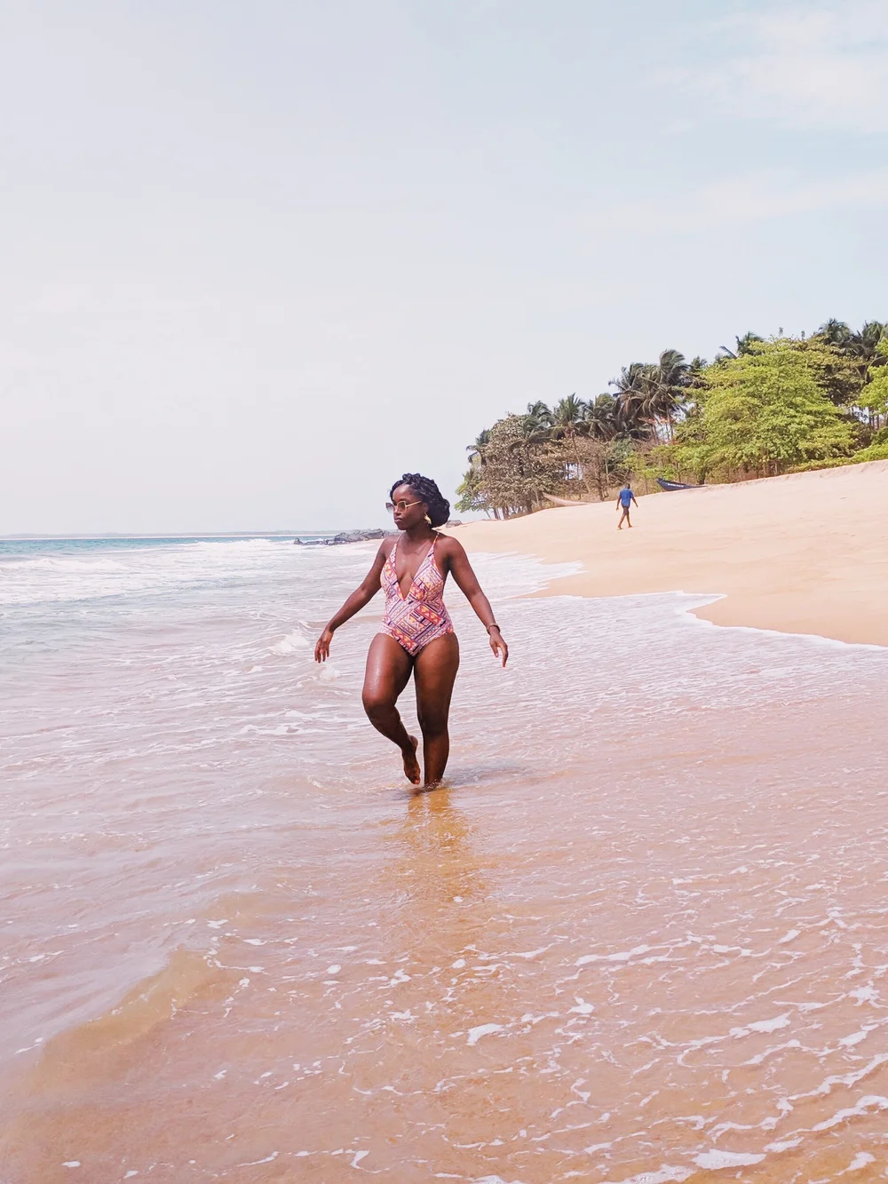 In my element on the shores of Robertsport
