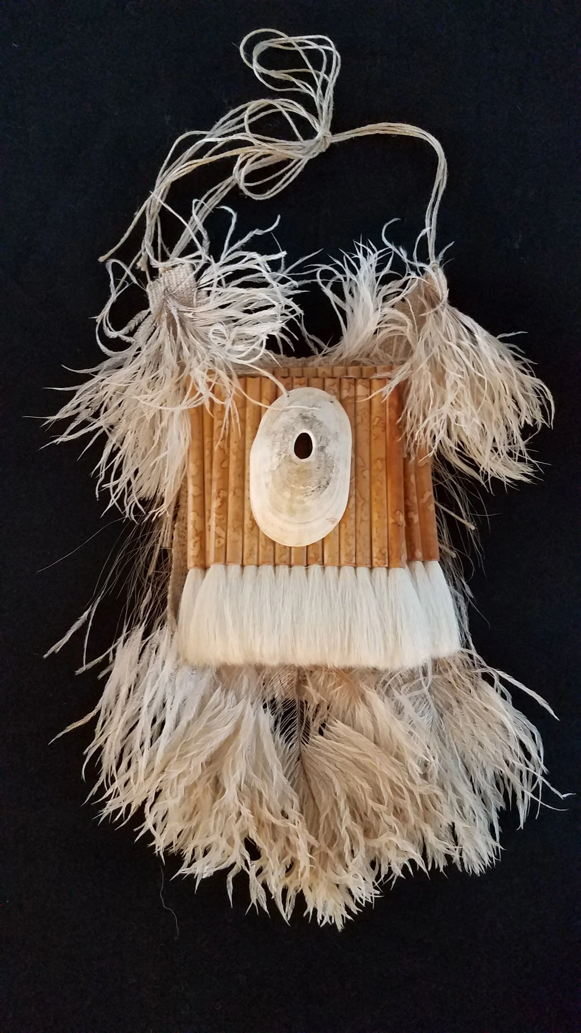 Bamboo Calligraphy Brush Necklace 