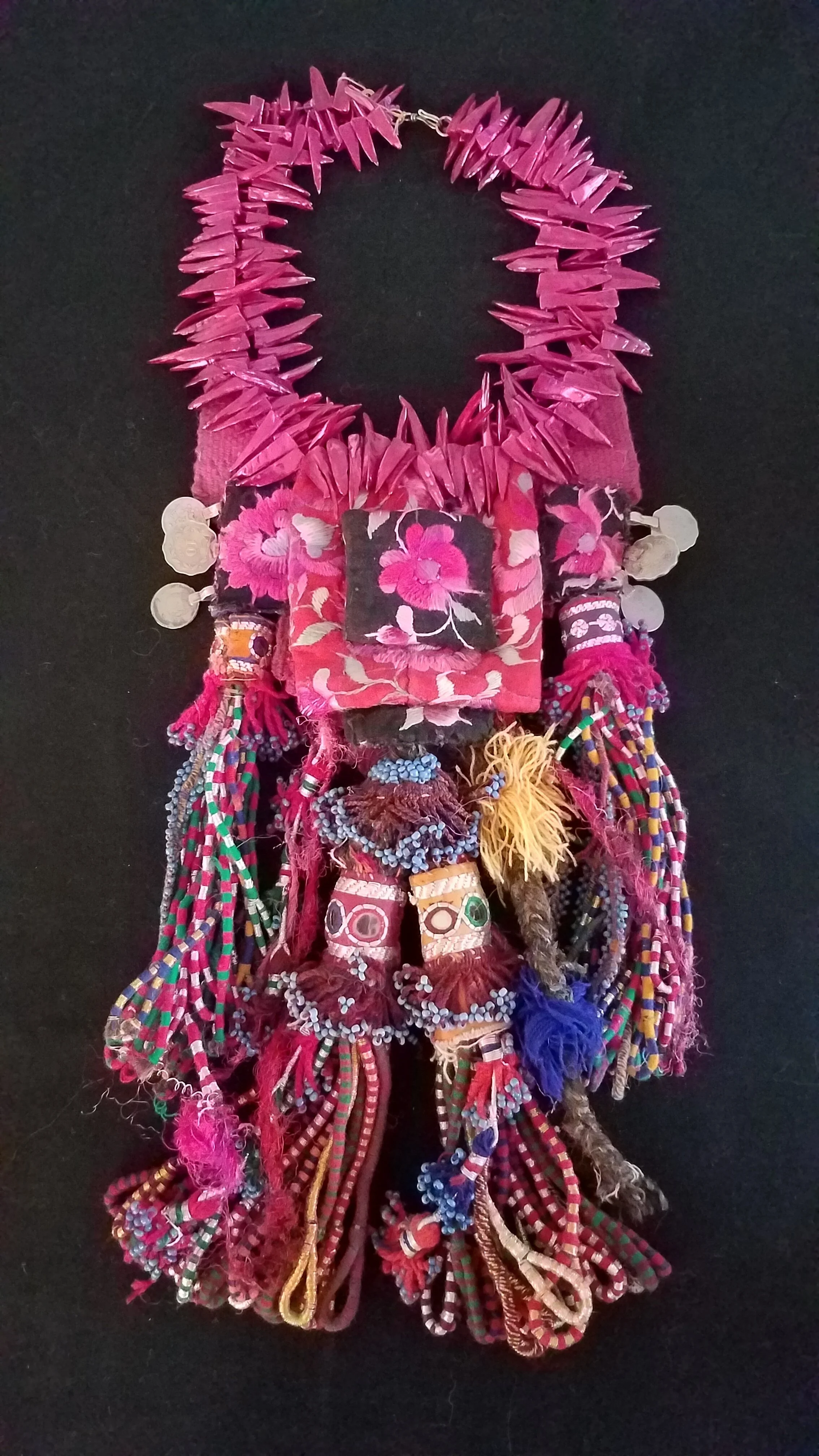 Textile Ceremonial Necklace 