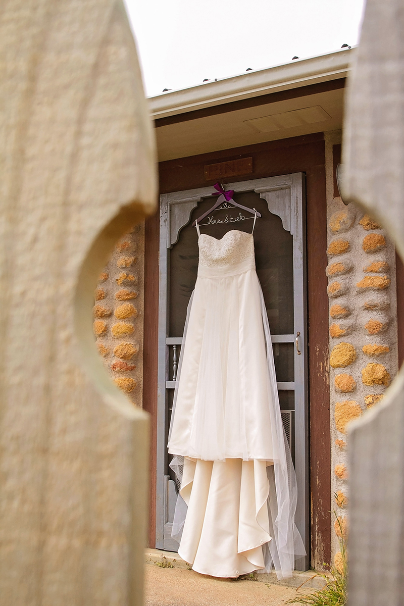 A wedding dress thru fence pickets.jpg