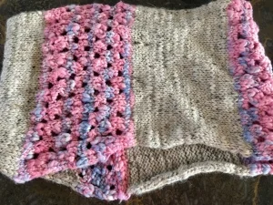 Alicia plummers adrift with handspun yarn