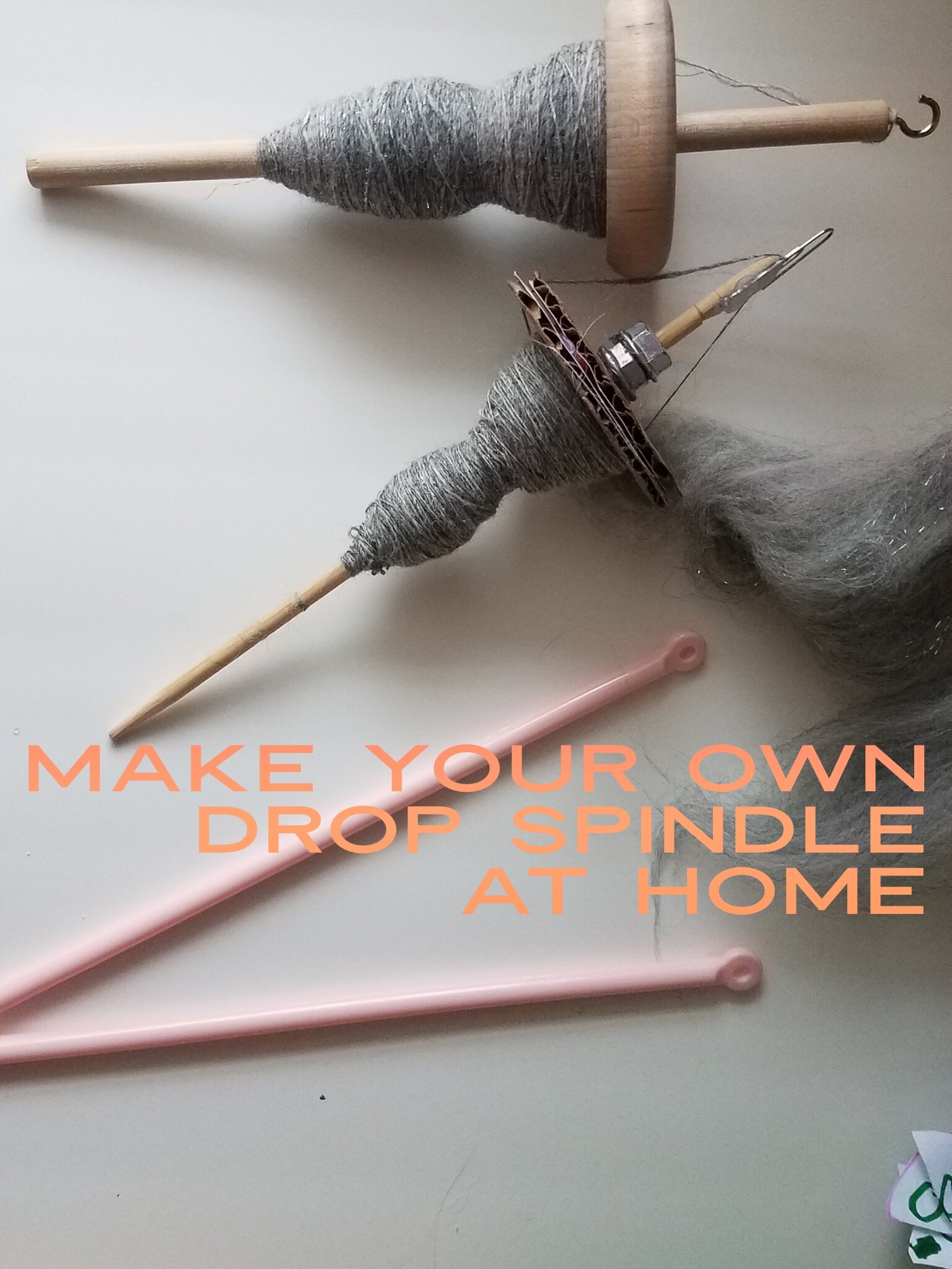 DIY Drop Spindle — Crafty Housewife Yarns & Fiber Arts Community