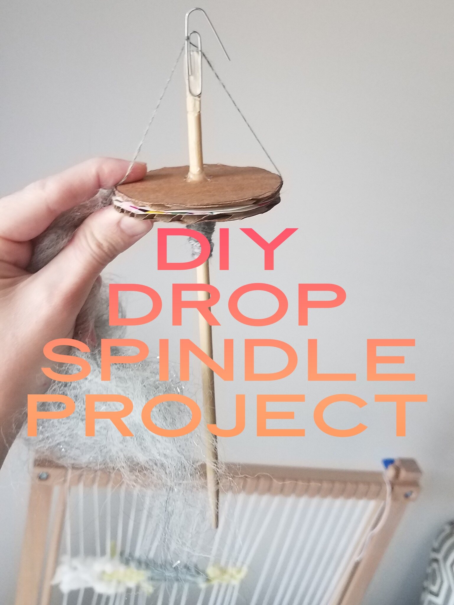 How to Make Inexpensive Drop Spindles at Home