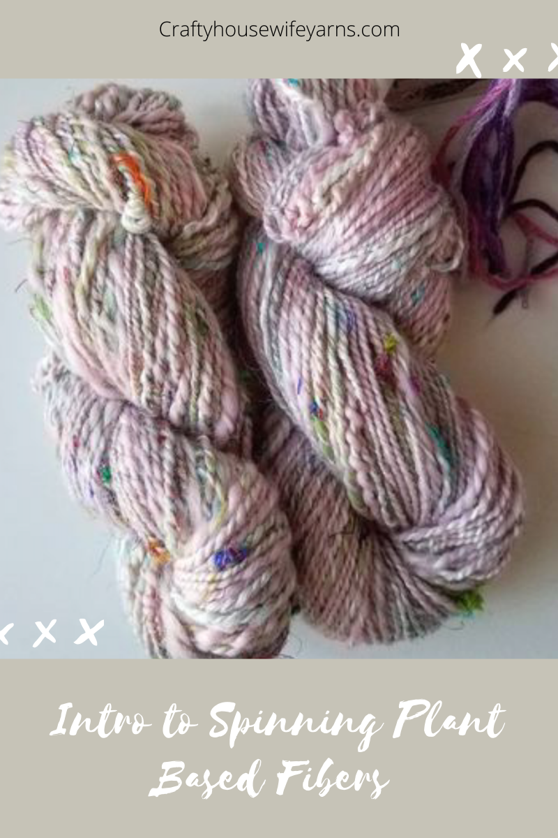An Introduction to Spinning Natural Plant Fibers - handspun yarn  blog-Crafty Housewife Yarns & Fiber Arts
