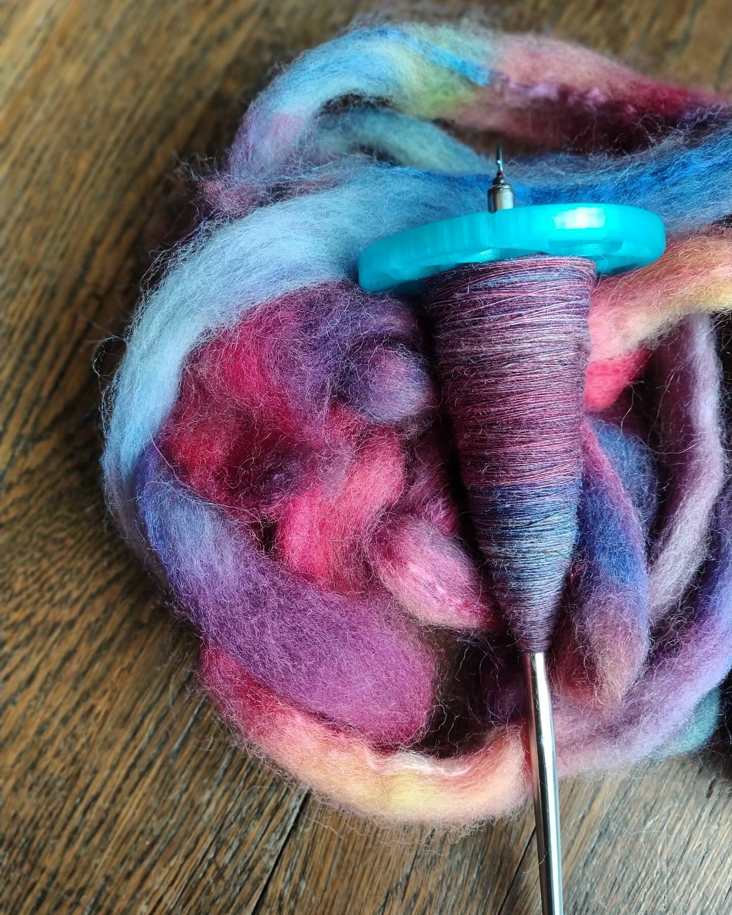 how to spin yarn into wool